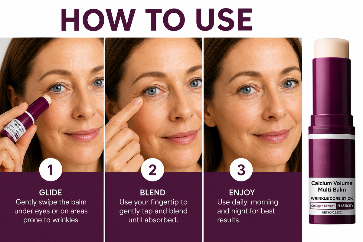 Collagen Multi Balm for Face & Neck | Hydrating Anti-Wrinkle Skin Balm