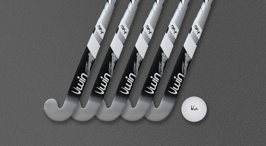 Uwin TS-X Hockey Stick Metallic Silver/Black