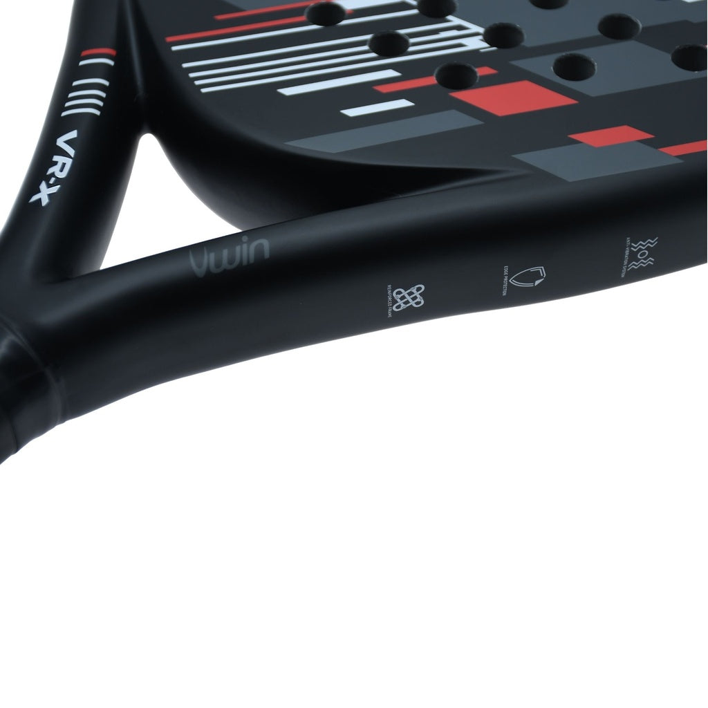 Uwin VR-X Padel Racket Red/White/Grey